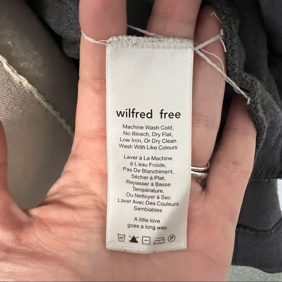 Aritzia Wilfred Free Zlata Sweater Cardigan Gray - Picture 14 of 14